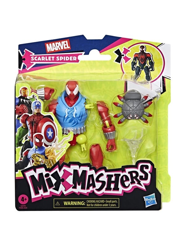 Marvel Spider-Man Mixmashers Scarlet Spider Basic Figure