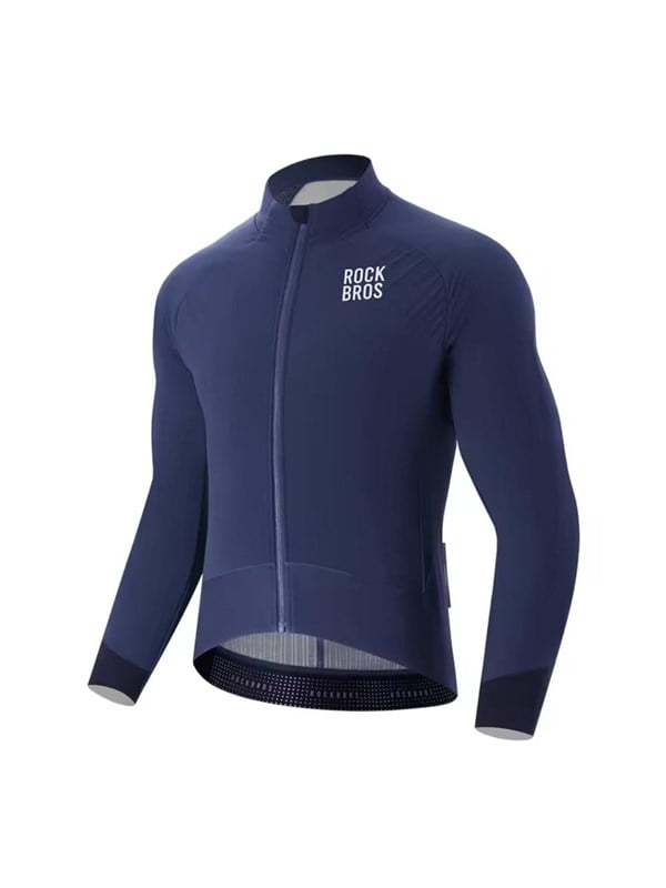 Rockbros YDWT014 Winter Fleece Double Layer Cycling Jacket Size XL - Blue