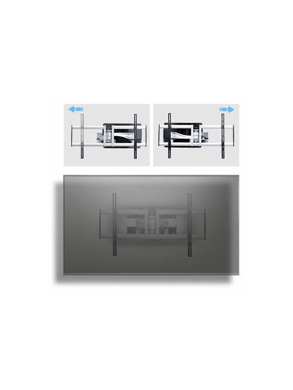 StarTechcom Startech mounting kit - articulating - for flat panel - low profile - TAA Compliant - Max 85 kg - recommended for 100