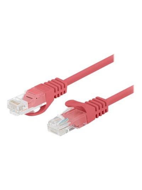 Lanberg patch cable - 3 m - red RAL 3017 - Rot - 3m
