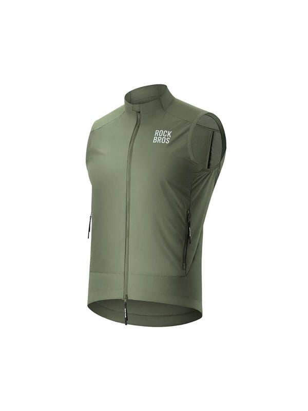 Rockbros YDMJ003 Windproof Vest Spring/Autumn Size L - Green