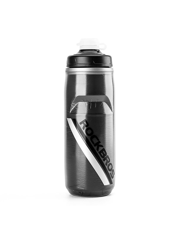 Rockbros Thermal Bike Bottle 620 ml BPA Free - Gradient Black