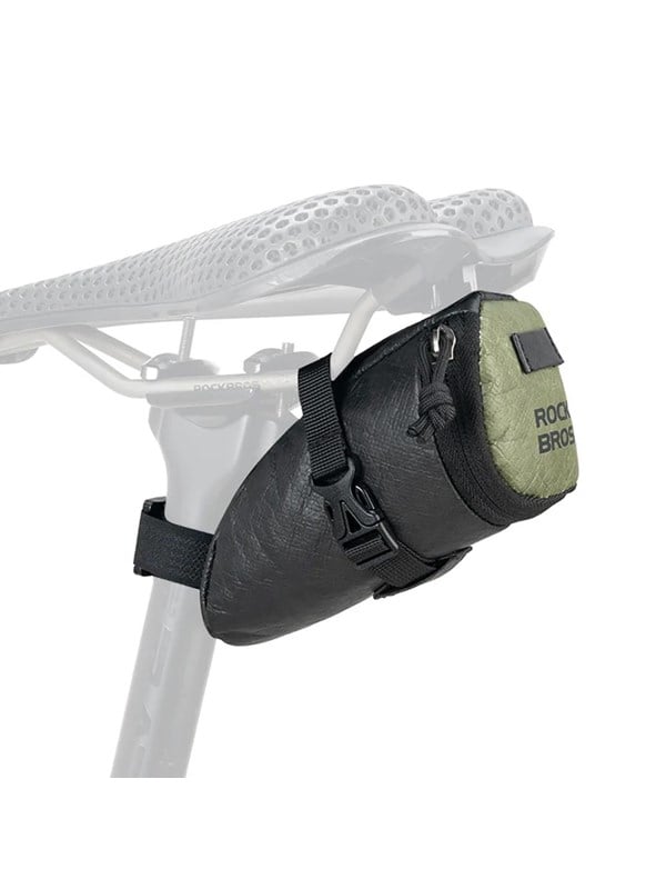 Rockbros DB006 Bicycle Saddle Bag 0.2L - Black and Green