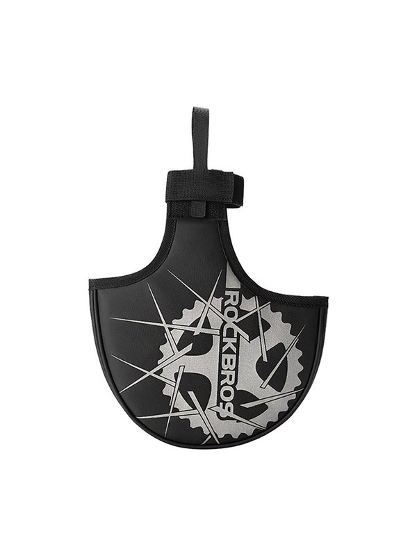 Rockbros D76 Crankset Transport Cover - Black and Gray