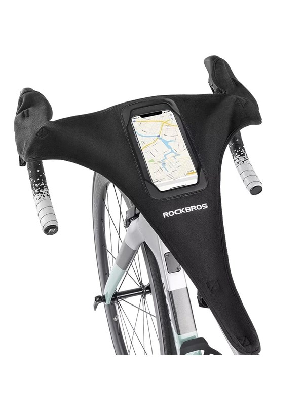 Rockbros D78 Sweat Cover with Pocket and Phone Window - Black