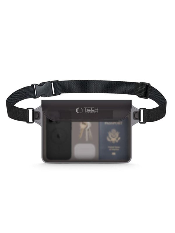 Tech-Protect UWP10 Waterproof Pouch - Black