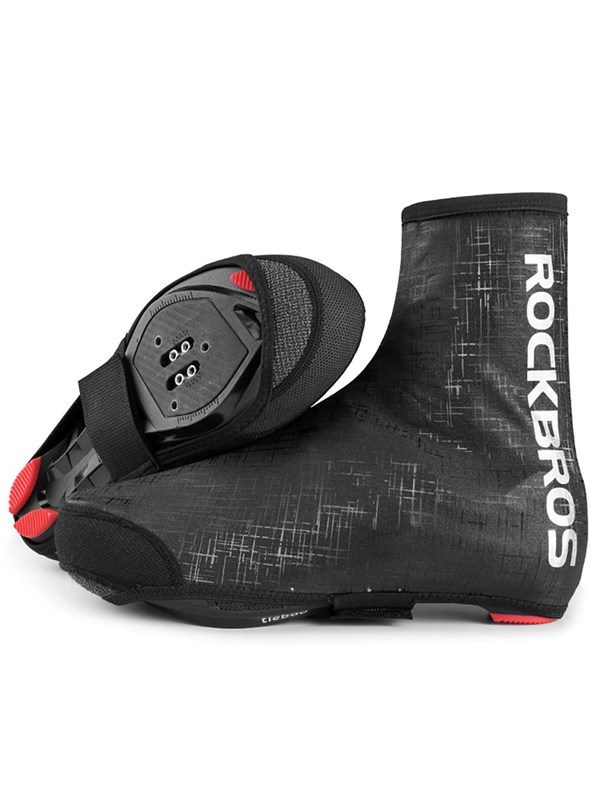 Rockbros LF1081 Windproof Waterproof Shoe Covers 42-46 cm - Black