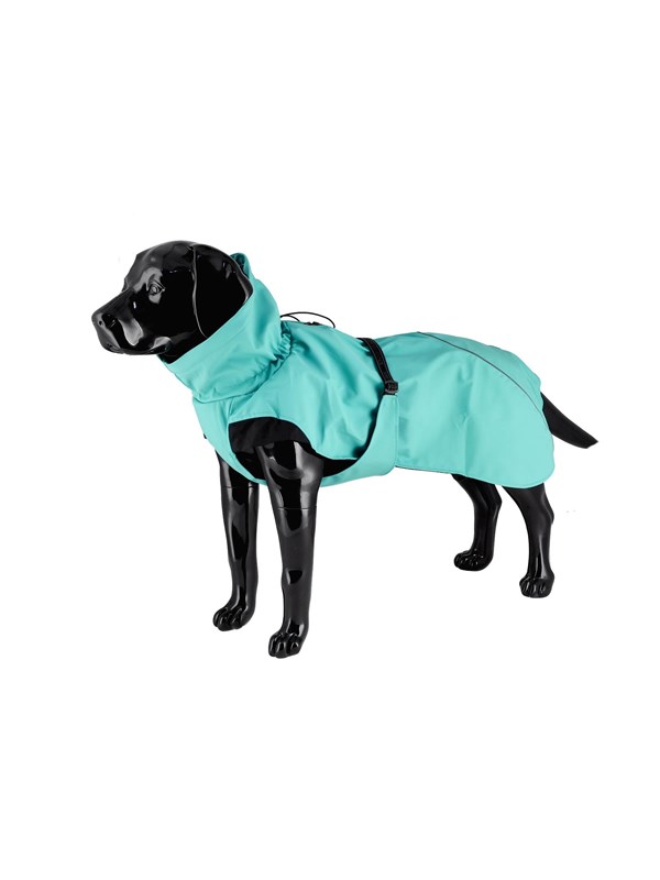 Dogman Regenmantel Aqua türkis 35 cm