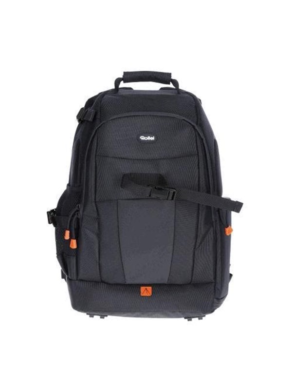Fotoliner Fotorucksack M (Rucksack) Kameratasche Orange Schwarz