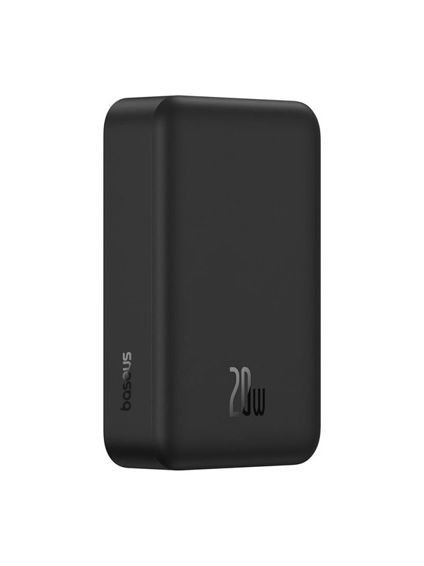 Baseus EnerFill FM41 20000mAh 20W Magnetic Power Bank with 30cm USB-C to USB-C Cable - Black Powerbank (Akku) - schwarz - 20000 mAh