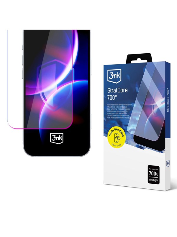 Image of 3mk Hardened multi-layer protective film StratCore700 for iPhone 17 Pro Max