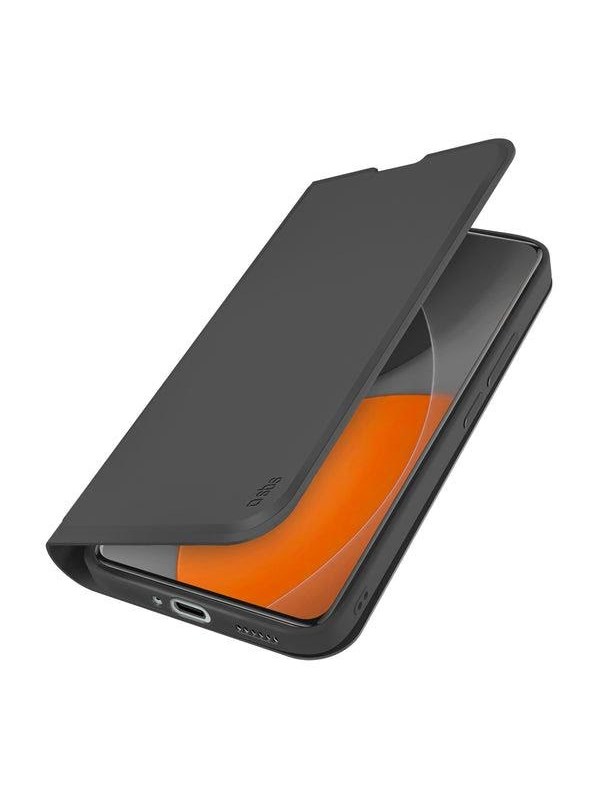 SBS Wallet Smooth Case for Xiaomi Redmi Note 15 Pro with Flip - Black
