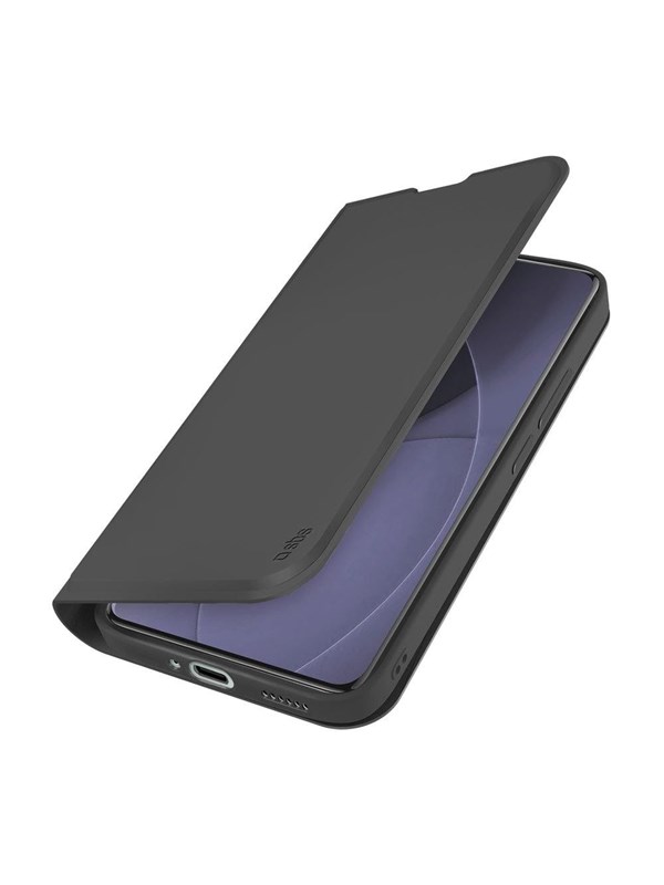 SBS Wallet Smooth Case for Xiaomi Redmi Note 15 Pro+ with Flip - Black