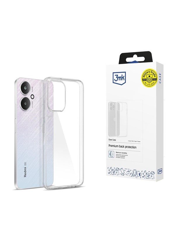 Image of 3mk Clear Case for Xiaomi Redmi 13C 5G - transparent