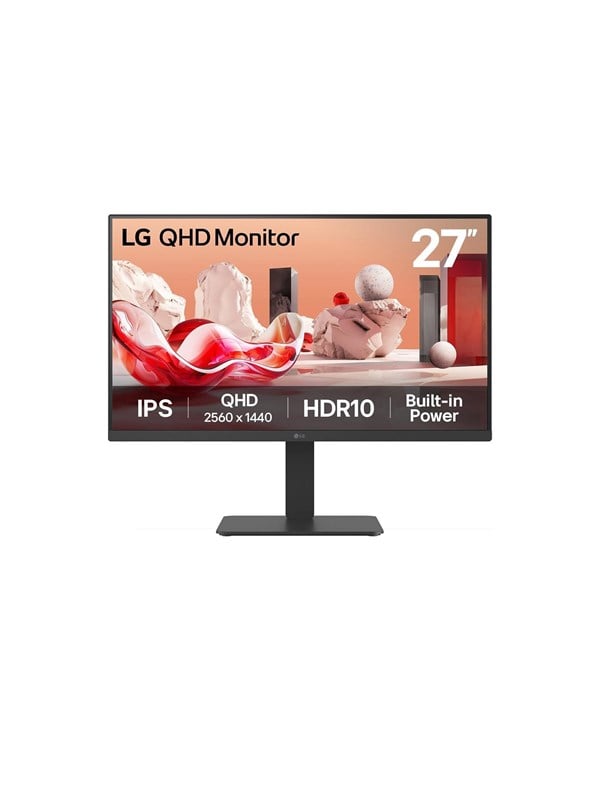 Image of 27" LG 27BA54QB-B - LCD monitor - HDR