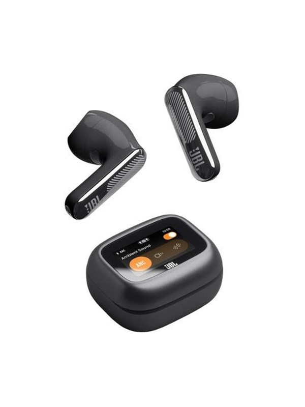 Kopfhörer JBL Live Flex 4 kabellos Bluetooth mit Geräuschunterdrückung, Mikrofon und IP54, schwarz