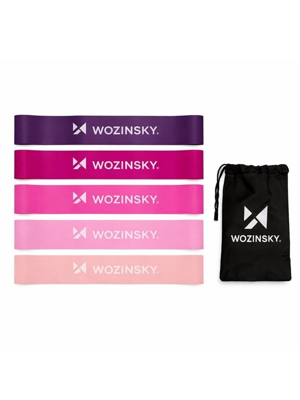 Wozinsky WGO-5A TPE resistance bands - 5 pcs.