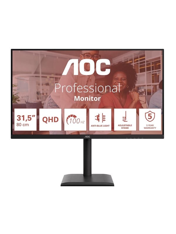 32 AOC Q32E4U - E4 Series - LED monitor - 32 - HDR
