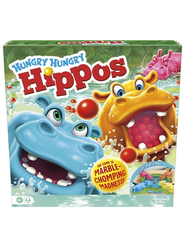 Hasbro Game Hungry Hungry Hippos