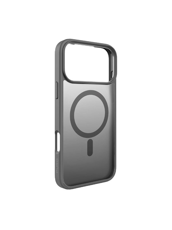 Puro Gradient TPU MagSafe Compatible Case for iPhone 17 Pro Max - Gray