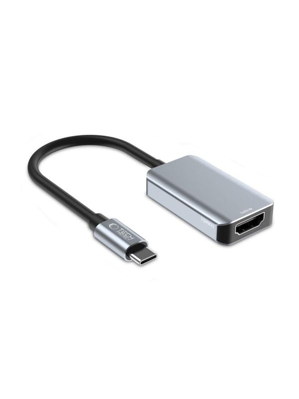 Tech-Protect UltraBoost USB-C (Male) / HDMI (Female) 4K 60Hz Adapter - Black USB-Hubs - 1 - Schwarz