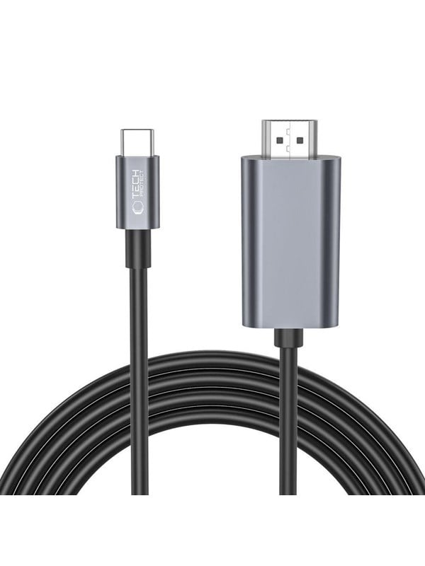 Tech-Protect UltraBoost USB-C / HDMI 4K 60Hz 2m Cable - Black