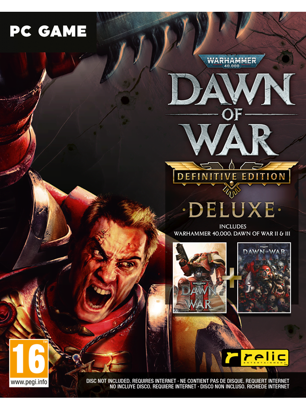 Warhammer 40.000: Dawn of War (Definitive Edition Deluxe) - Code in a Box - Windows - Strategie - PEGI 16