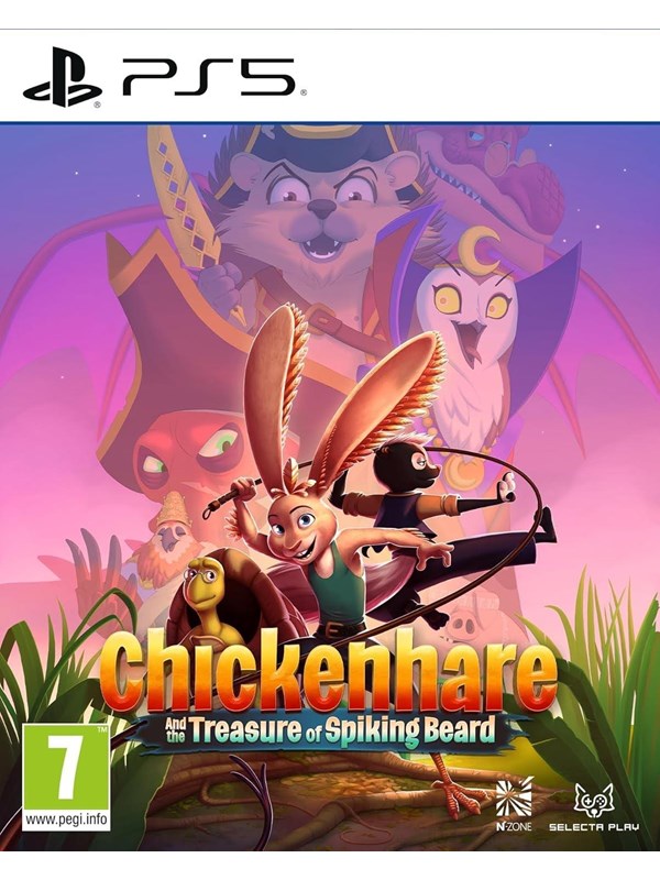 Image of Chickenhare and the treasure of Spiking-Beard - Sony PlayStation 5 - Platformer - PEGI 7