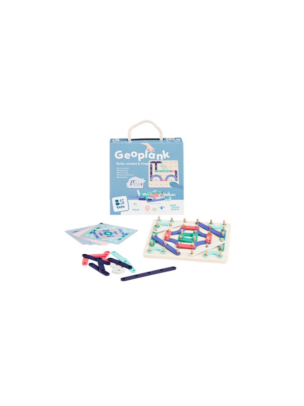 BS Toys Wooden Geoplank - 40pcs.