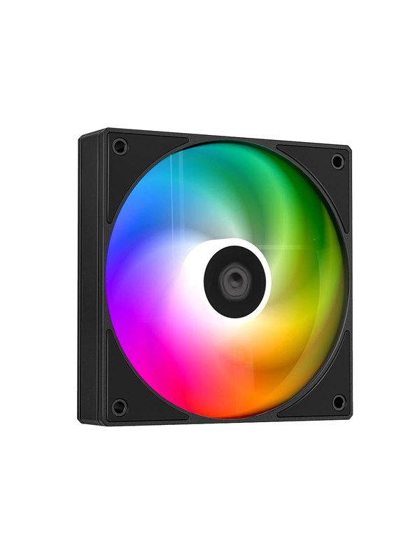 ID-Cooling AS-120 ARGB Reverse - Gehäuselüfter - 120mm - Schwarz mit RGB LED
