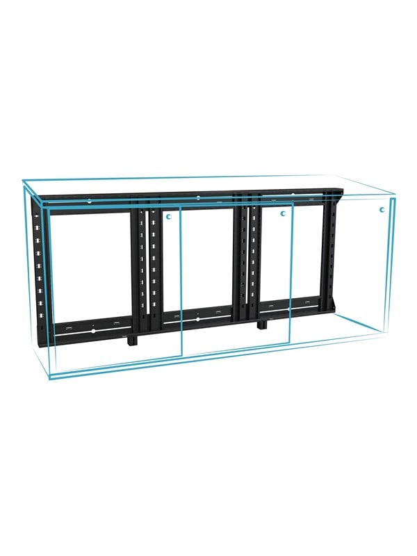 Middle Atlantic C3 Credenza Woodworker's Kit Series mounting component - 32" high - Max - recommended for