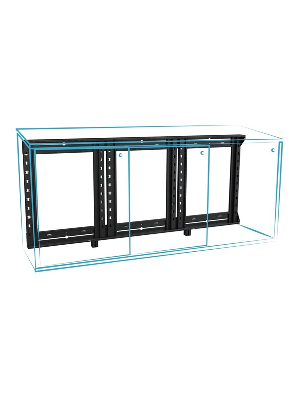 Middle Atlantic C3 Credenza Woodworkers Kit Series mounting component - 32 high - Max - recommended for
