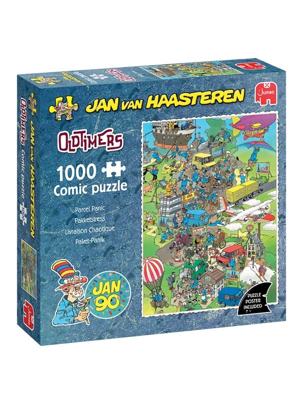 Jan van Haasteren Oldtimers Parcel Panic 1000