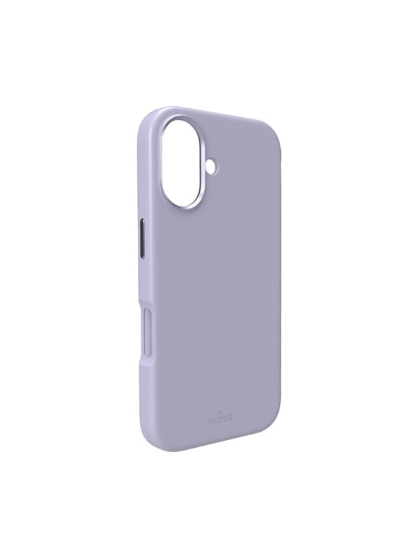 Puro Icon Mag Pro Liquid Silicone Case for iPhone 17 MagSafe Compatible with Camera Protection and Aluminum Buttons - Pink