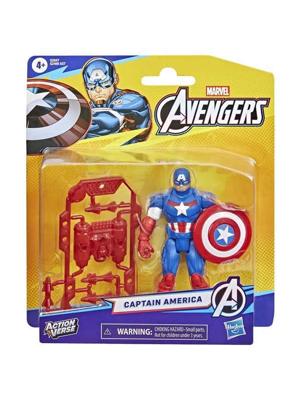 Marvel Avengers ActionVerse 4.5in Figure Cpt America
