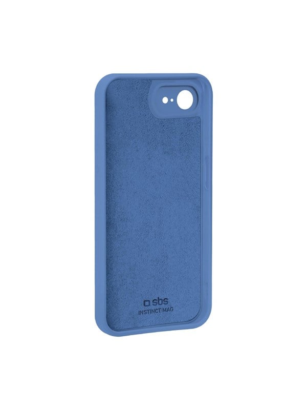 SBS Instinct Mag Case for iPhone 16e / 17e Compatible with MagSafe - Blue