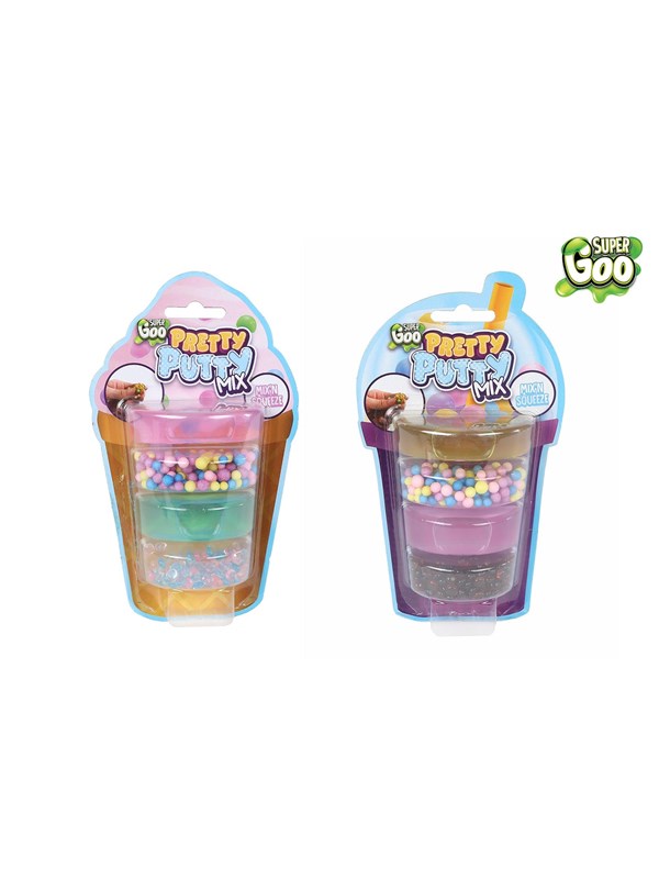 Trend Toys Pretty Putty Mix W/accessories 50gram 2 asst.