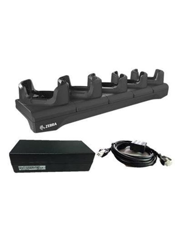 Zebra - handheld charging stand - 5-slot Netzteile - ATX - 80 Plus