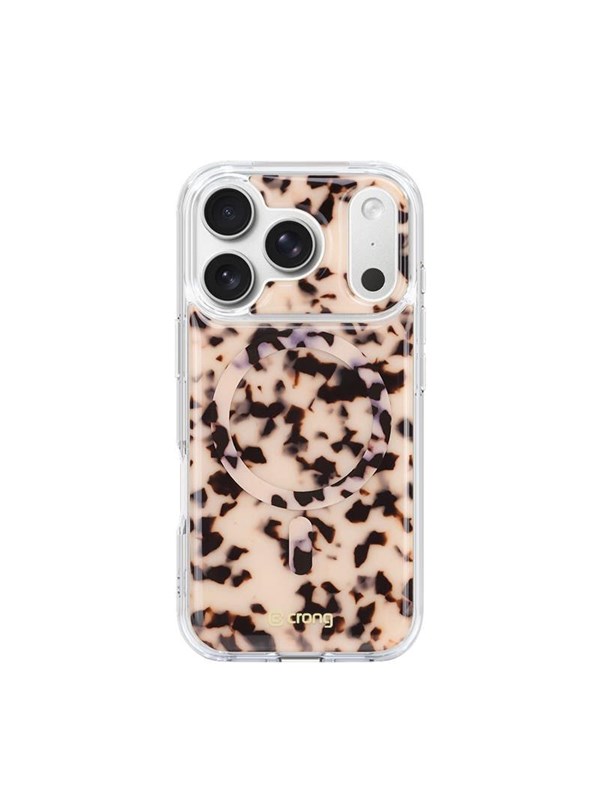 CRONG MagSafe Case for iPhone 17 Pro - Blonde Tortoise