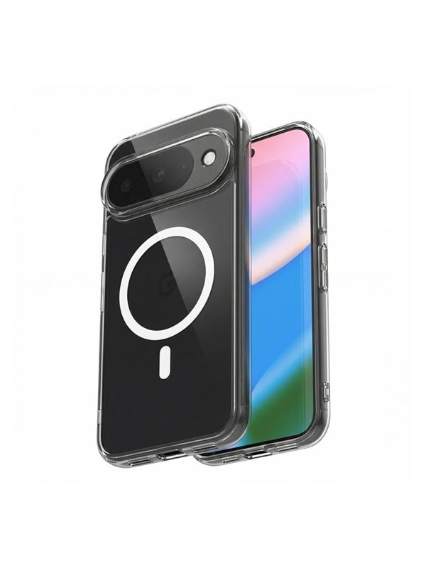 CRONG Hybrid Clear Magnetic - MagSafe Case for Google Pixel 10/10 Pro (Clear)