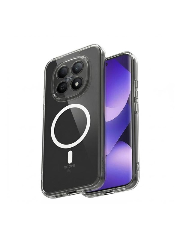 CRONG Hybrid Clear Magnetic - MagSafe Case for Xiaomi Redmi Note 15 Pro+ Clear
