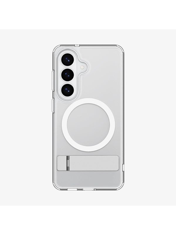 Spigen Ultra Hybrid S Mag MagSafe Case for Samsung Galaxy S26+ - Clear and White