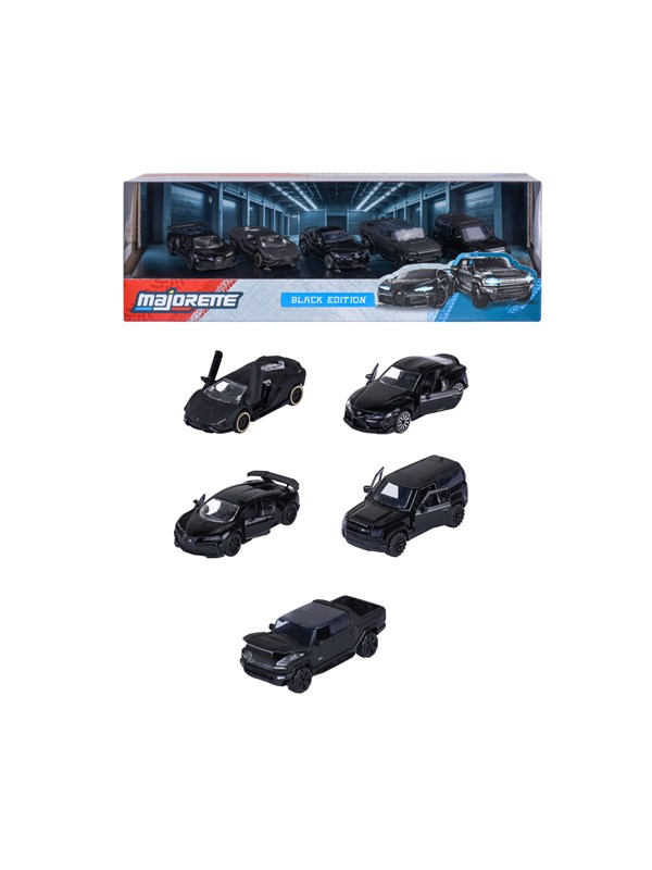 Image of Majorette Black Edition 5 Pieces Giftpack