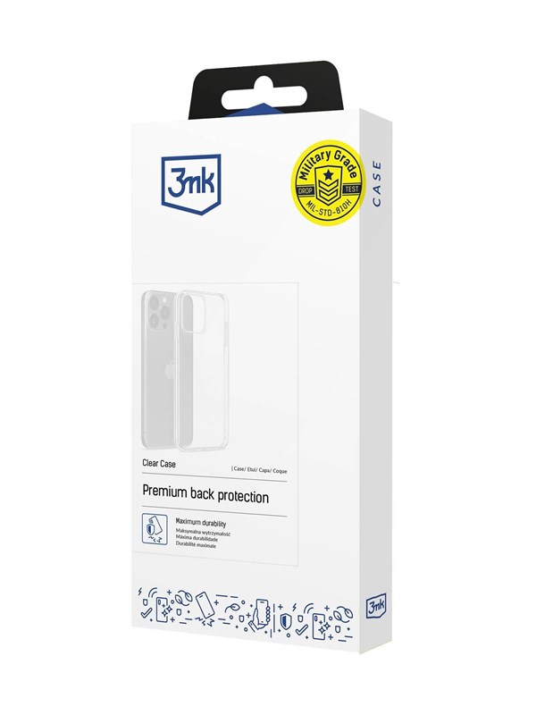 Image of 3mk Clear Case for Motorola Edge 50 Neo - transparent