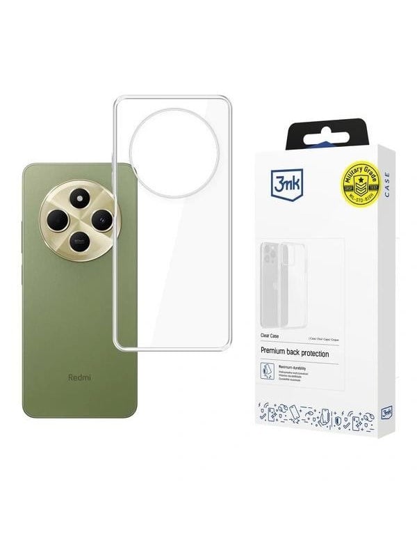 3mk Clear Case for Xiaomi Redmi 14C - transparent