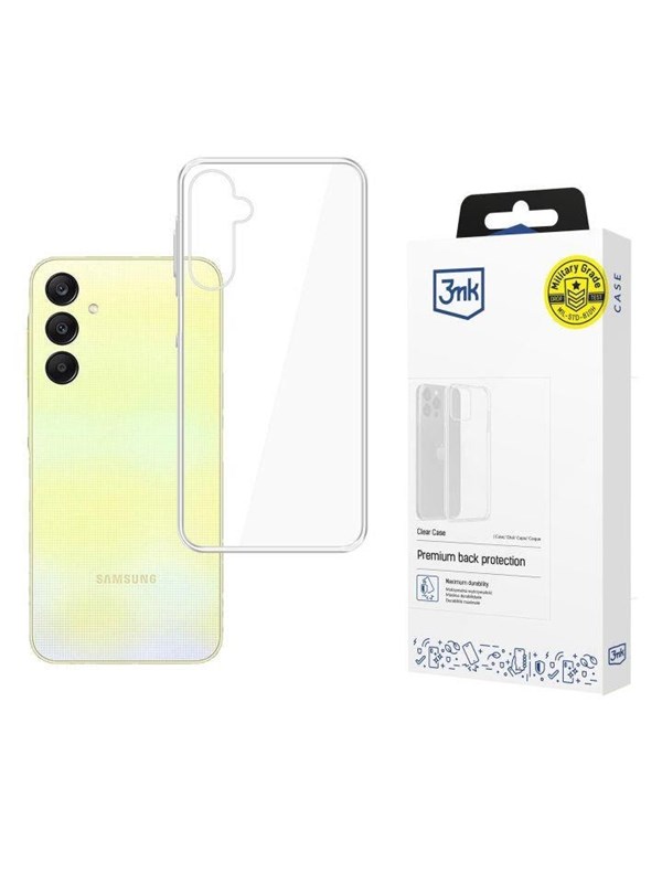 Image of 3mk Clear Case for Samsung Galaxy A26 5G - transparent