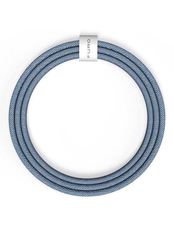 Puro Fabrik 60W USB-C - USB-C Cable 1.5m - Blue