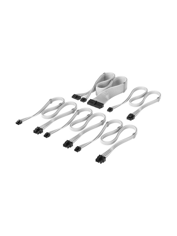 Corsair Elite Premium Individually Sleeved Type-5 PSU Cables Starter Kit Type 5 - Wei