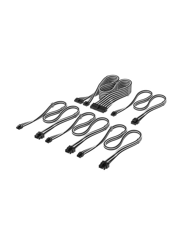 Corsair Elite Premium Individually Sleeved Type-5 PSU Cables Starter Kit Type 5 - Schwarz