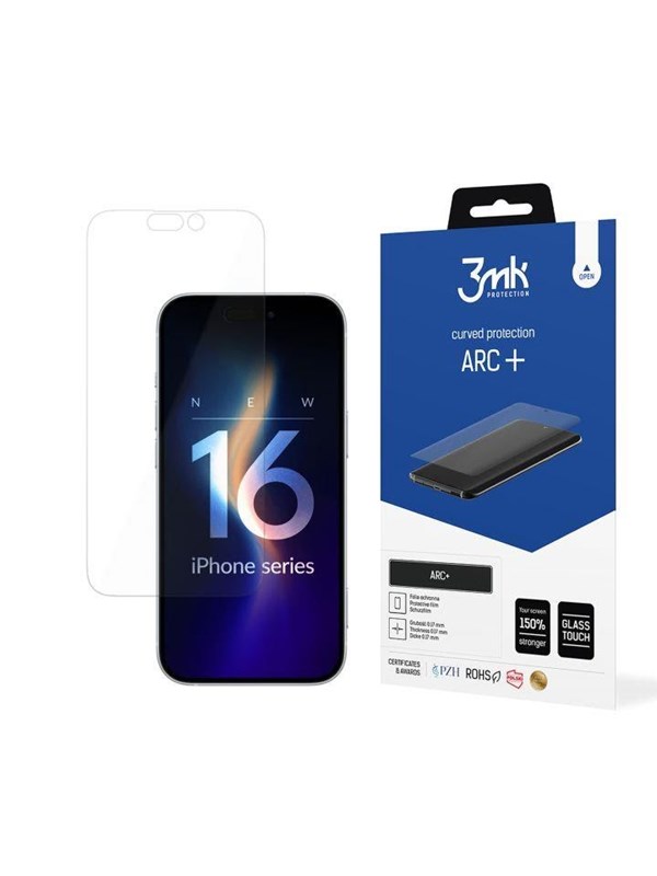 Image of 3mk ARC+ protective film for iPhone 16